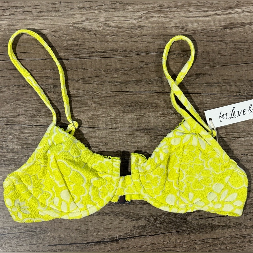 For Love & Lemons - NWT XS Tiana Underwire Bikini Top